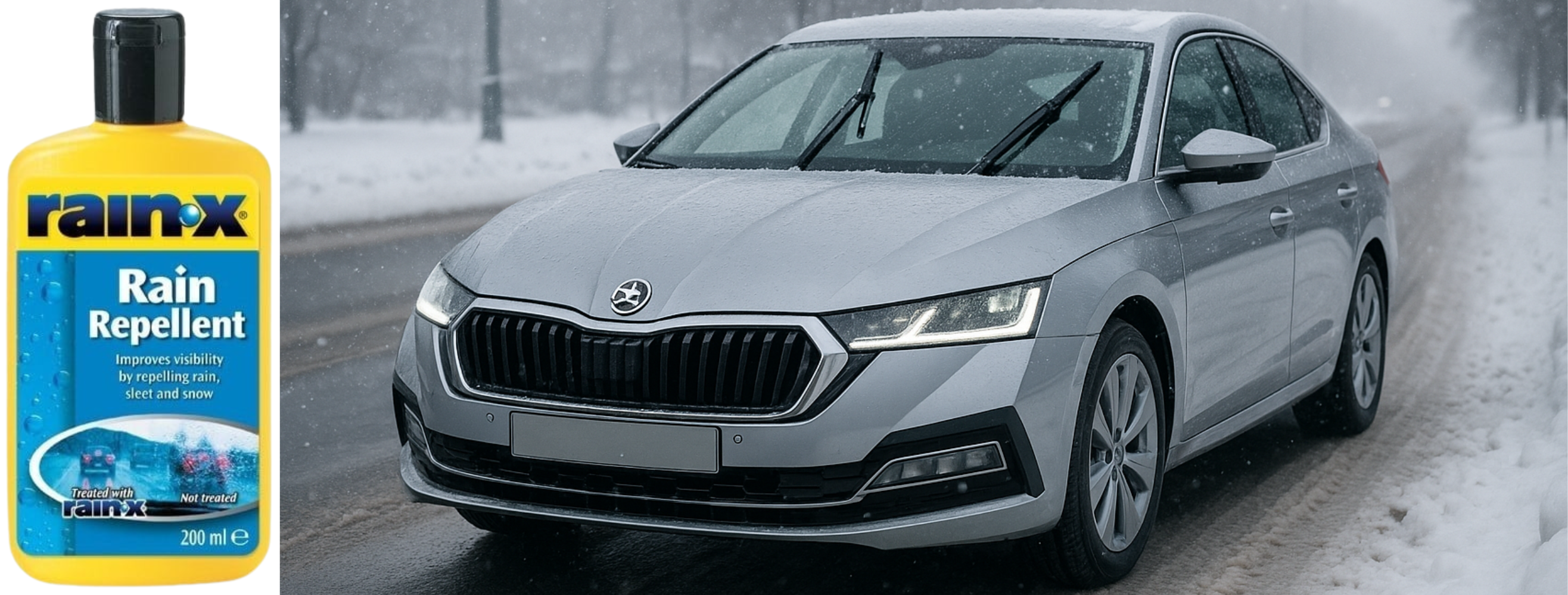 Niewidzialna wycieraczka RAIN-X Rain Repellent 200ml.