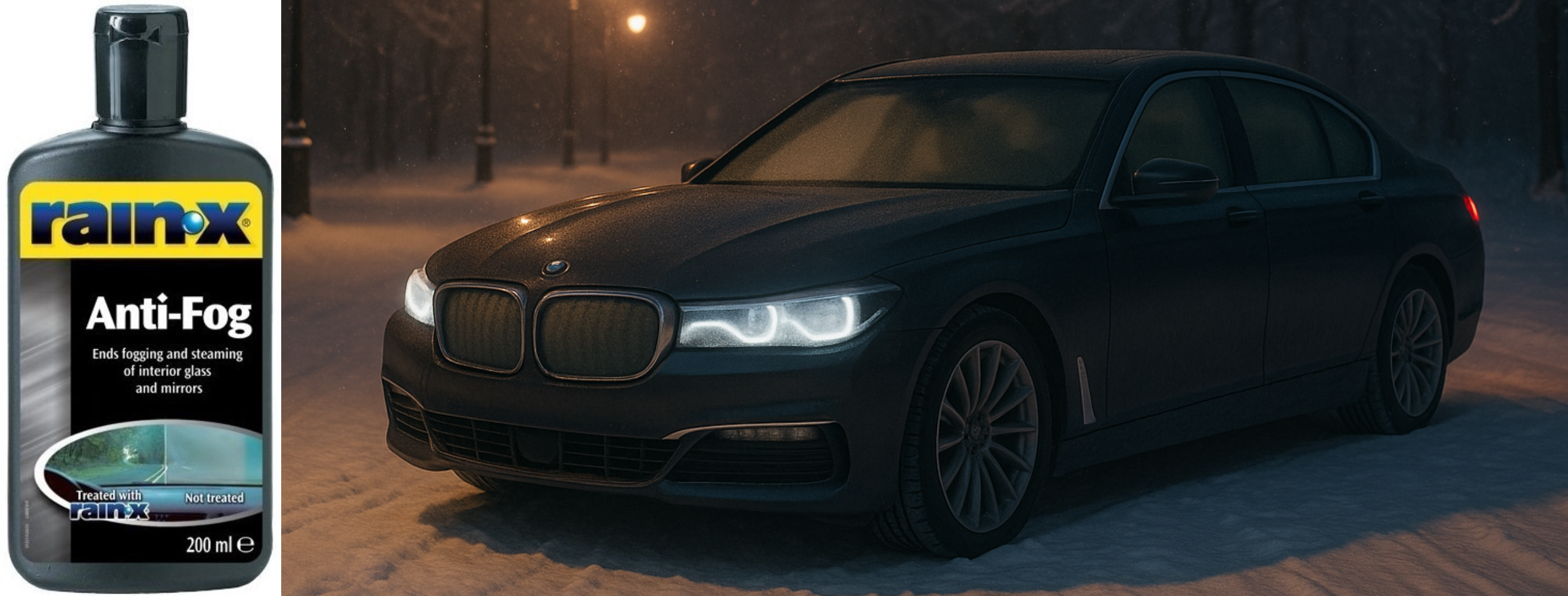 Płyn zapobiegający parowaniu szyb i lusterek RAIN-X Anti-Fog 200ml